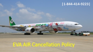 Can I cancel a flight and get a refund Eva Air?