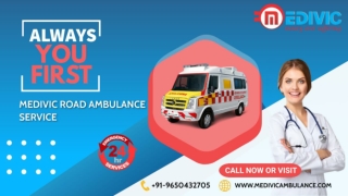 Medivic Ambulance Service from Ranchi to Koderma with all responsibilities