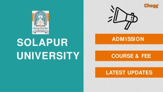 Solapur University-[SUS], Solapur