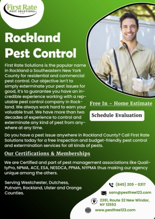 Pest Control Orange County NY | New Windsor Exterminators