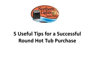 Buy Round Hot Tub at Heaters4saunas