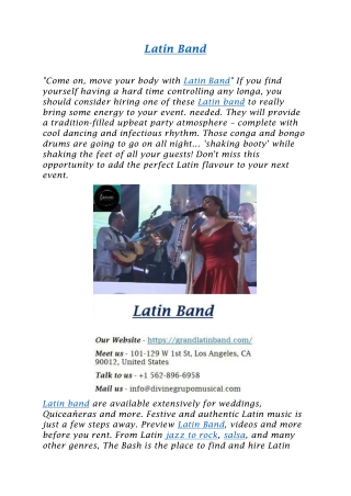 Latin Band