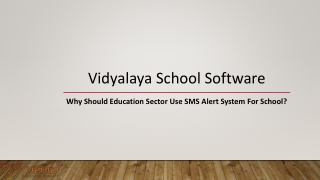 Why Should Education Sector Use SMS Alert System For School