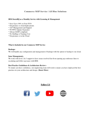 Commerce MSP Service-Allbluesolutions.com