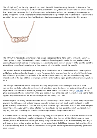 15 Tips About carrie name necklace From Industry Experts