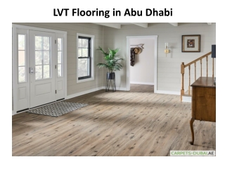 LVT Flooring in Dubai