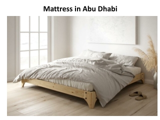 Mattress in Dubai