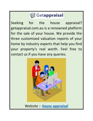 House Appraisal  getappraisal.com.au