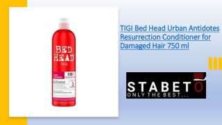 TIGI Bed Head Urban Antidotes Resurrection Conditioner