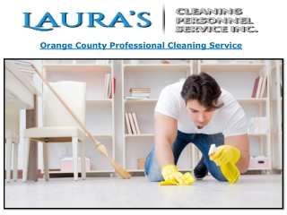 Orange County Professional Cleaning Service