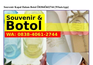 Souvenir Kapal Dalam Botol Ö8౩8•ㄐÖϬI•27ㄐㄐ(whatsApp)