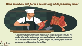 butcher shop in Surrey