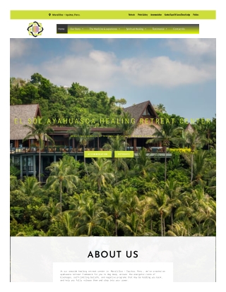 Ayahuasca Retreats USA - El Sol Ayahuasca Healing Retreat Center