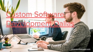 Custom Software Development Dallas