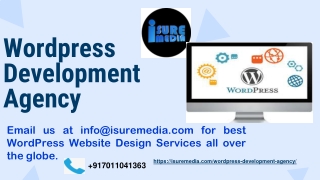 WordPress Development Agency - WordPress Website Development