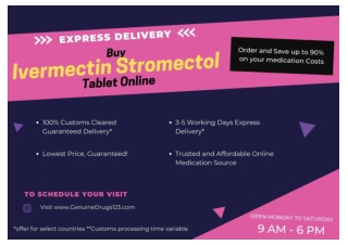 Get Ivermectin STROMECTOL Tablet at Lowest Cost Online