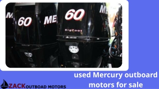 Used Mercury outboard motors for sale