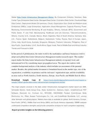 Data Center Infrastructure Management Market