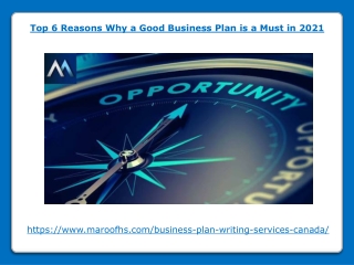 Top 6 Reasons Why a Good Business Plan is a Must in 2021