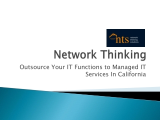 Outsource Your IT Functions to Managed IT Services In California