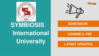 SYMBIOSIS International University – [SIU], Pune