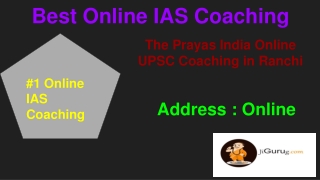 Best IAS Coaching in Ranchi