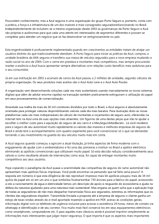 A ESTRATÉGIA POR TRÁS DA AZUL SEGUROS.