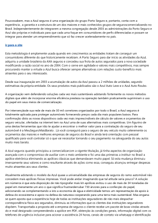 AZUL SEGUROS A ALTERNATIVA MAIS ECONÔMICA E SEGURA PARA SEU SEGURO AUTO.