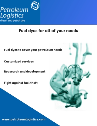 Bio-diesel antioxidants | Petroleum logistics