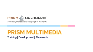 Web Designing, UI/UX Design, Graphic Design, VFX Training Hyderabad - Prism mult