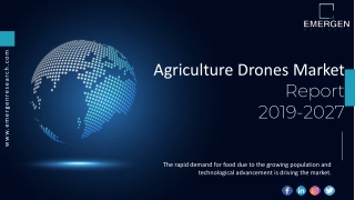 Agriculture Drones Market Detailed Study Mentioning Positive Growth