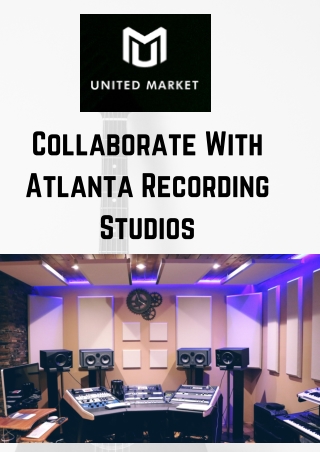 Collaborate With Atlanta Recording Studios