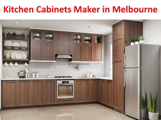 Kitchen Cabinets Maker in Melbourne