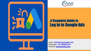 A Complete Guide to Log in to Google Ads