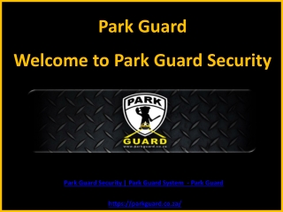 Park Guard Security - Park Guard