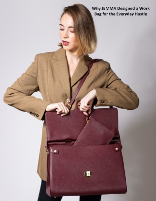 Why JEMMA Designed a Work Bag for the Everyday Hustle