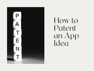 How to Patent an App Idea