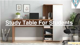 Study Table For Students