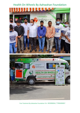 Health On Wheels By Aahwahan Foundation