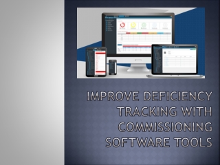 Improve Deficiency Tracking with Commissioning Software Tools