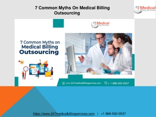 7 Common Myths On Medical Billing   Outsourcing