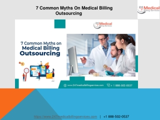7 Common Myths On Medical Billing   Outsourcing