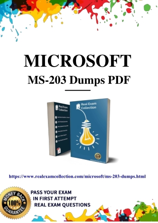 Get Online Courses of Real MS-203 Professional Exam with MS-203 Dumps