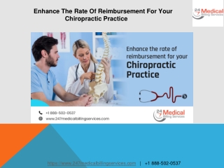 Enhance The Rate Of Reimbursement For Your Chiropractic Practice