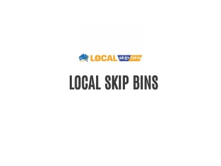 Local Skip Bins