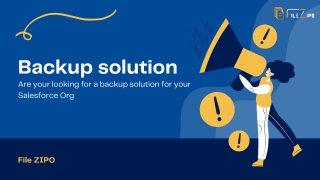 Backup Files and Attachments from Salesforce to External Cloud or On-Premise