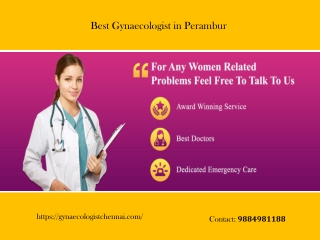 Best Gynaecologist in Perambur