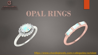 Purchase Opal Rings at Chordia Jewels