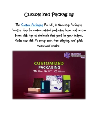 Customized Packaging
