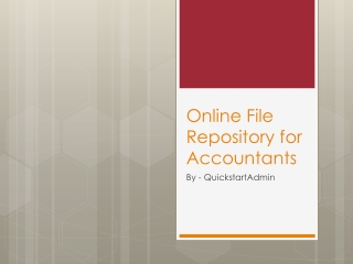 File Repository for accountants